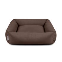 Cama de Cachorro Impermeável Hanna Caminha Pet com Zíper 73x73 Capuccino