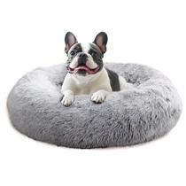 Cama de cachorro JOLLYVOGUE Calming Donut Cuddler para animais de estimação de médio porte Cama de cachorro JOLLYVOGUE Calming Donut Cuddler para animais de estimação de médio porte