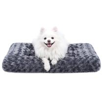 Cama de cachorro KSIIA lavável de pelúcia Deluxe para cães grandes de 29 x 21 polegadas Cama de cachorro KSIIA lavável de pelúcia Deluxe para cães grandes de 29 x 21 polegadas