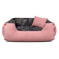 Cama de Cachorro Waterblock 100% Impermeável com Proteção UV Lola 75x60 Lousa Rose