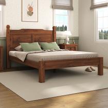 Cama de Casal Acapulco Quarto Rústico 100% madeira maçiça Cama de Casal Acapulco Quarto Rústico 100% madeira maçiça