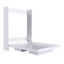 Cama de Casal Articulável Vertical Branca Dobrável MDP Vancouver Art In Móveis Cama de Casal Articulável Vertical Branca Dobrável MDP Vancouver Art In Móveis