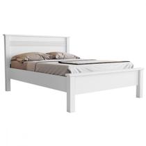 Cama de Casal Barcelona Branco Conquista