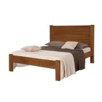 Cama de Casal Box Imbuia Lara - MAIS MADEIRA