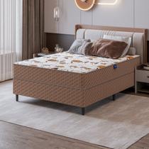 Cama de Casal com Colchão Casal Espuma D33 Extra Firme Base Cama Box Casal 138x188 Cama de Casal com Colchão Casal Espuma D33 Extra Firme Base Cama Box Casal 138x188