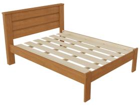 Cama de Casal Conquista Móveis Rubi Cinamomo Cama de Casal Conquista Móveis Rubi Cinamomo