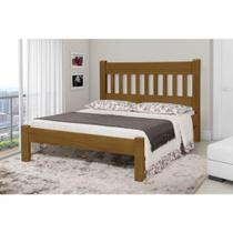 Cama de Casal Imperial de Madeira Maciça Tauari Imbuia