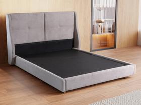 Cama de Casal Jupiter Linho Cinza Paropas Cama de Casal Jupiter Linho Cinza Paropas