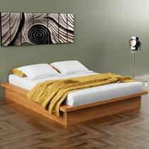 Cama de Casal King 100% MDF Freijó