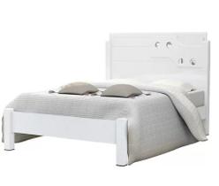 Cama De Casal Luiza 1.40 Branco Vitamov Cama De Casal Luiza 1.40 Branco Vitamov
