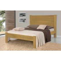 Cama de Casal Madeira Maciça Imbuia Lara
