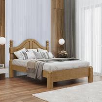 Cama de Casal Madeira Maciça Naipe Freijó - G74 - Gran Belo Cama de Casal Madeira Maciça Naipe Freijó - G74 - Gran Belo