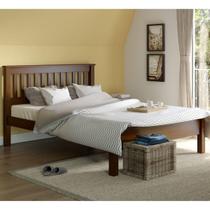 Cama de Casal Madeira Maciça para Colchão 188 x 138cm Multimóveis CR35240