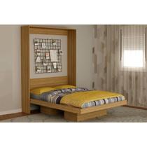 Cama de Casal Multifuncional Articulada Dobrável CM8016 Amêndoa - Tecno Mobili Cama de Casal Multifuncional Articulada Dobrável CM8016 Amêndoa - Tecno Mobili