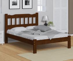 Cama de Casal Perola Castanho - Nemargi