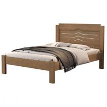 Cama De Casal Sofia Mdf Freijo Com Off White Vj Moveis Freijo Off White