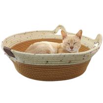 Cama De Gato Arranhador Ninho Felino Pet Cestinho Rasqueavel Caminha Confortavel Divertida Petshop Resistente Lavavel