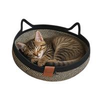 Cama de Gato Confortavel Arranhador Cesto Ninho Rasqueavel Felino Bichinho Casa Animal Estimaçao Divertida Petshop Cama de Gato Confortavel Arranhador Cesto Ninho Rasqueavel Felino Bichinho Casa Animal Estimaçao Divertida Petshop