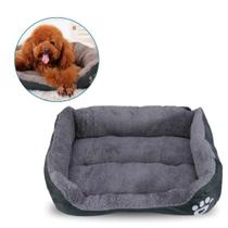 Cama De Pelúcia Macia Para Pets Grande 43x32 Impermeável Cores