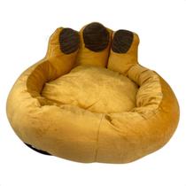 Cama De Pelúcia para Pets Desenho Pata 15x51cm Cama De Pelúcia para Pets Desenho Pata 15x51cm