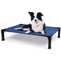 Cama de resfriamento elevada para cães Heeyoo, estrutura de malha elevada de 21 cm Cama de resfriamento elevada para cães Heeyoo, estrutura de malha elevada de 21 cm