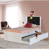 Cama De Solteiro Bibox Barcelona Branco Com Preto - Tebarrot Cama De Solteiro Bibox Barcelona Branco Com Preto - Tebarrot