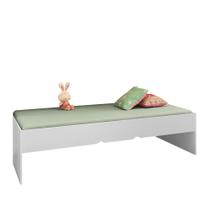 Cama De Solteiro Branco Chiara Phoenix Baby