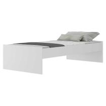 Cama De Solteiro C/ Colchão Dublin Multimóveis Mp4039 Branca Cama De Solteiro C/ Colchão Dublin Multimóveis Mp4039 Branca