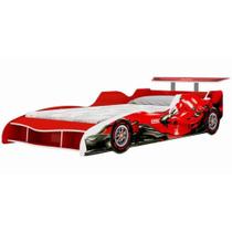 Cama de Solteiro Gelius Carro F1 MDF 60x94,5x217,5cm