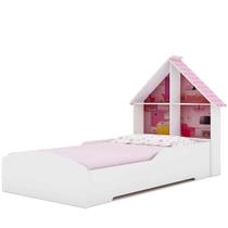 Cama de Solteiro Gelius Casinha MDF 131,5x114,5x211,5cm
