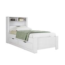 Cama de Solteiro Invicta 2 Gavetas Santos Andira