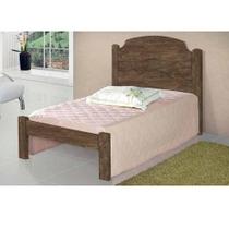 Cama De Solteiro Iris castanho - Cambel Móveis Cama De Solteiro Iris castanho - Cambel Móveis