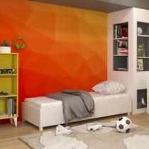 Cama de solteiro moderna box - Monaco-Neve - Tcil Móveis Cama de solteiro moderna box - Monaco-Neve - Tcil Móveis