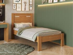 Cama de Solteiro Roma 100% MDF- Cores Novas