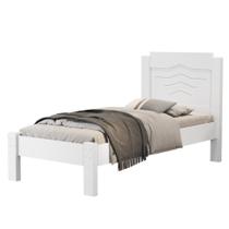 Cama De Solteiro Sofia Quarto Moderna Detalhe na Cabeceira Varias Cores