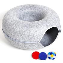 Cama de túnel Cat PLIISLUP Large para gatos domésticos de até 30 kg