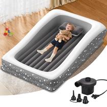 Cama de viagem inflável para crianças Abdtech com corrimão de 4 lados