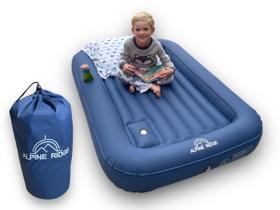 Cama de Viagem Portátil Alpine Ridge para Crianças - Nylon com Amortecedores Cama de Viagem Portátil Alpine Ridge para Crianças - Nylon com Amortecedores