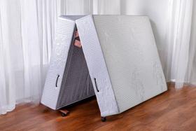 Cama Dobrável, Casal de Abrir com Colchão Embutido MAGNÉTICA 130cm x 190cm Kenko Premium