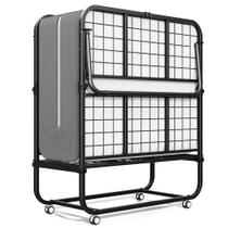 Cama dobrável INTERGREAT Twin 191 x 97 cm com espuma viscoelástica Cama dobrável INTERGREAT Twin 191 x 97 cm com espuma viscoelástica