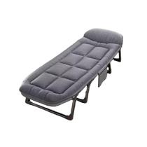Cama Dobrável Portátil Espreguiçadeira Regulável Descanso