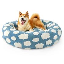 Cama Donut LE SURE para Cães e Gatos - Tamanho Grande - Azul Cama Donut LE SURE para Cães e Gatos - Tamanho Grande - Azul