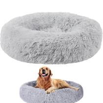 Cama Donut Nuvem Grande 80cm Gato Cachorro Animais Pet Petshop Rosquinha Confortavel Luxo Casa Petshop Pelucia Relaxante