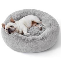 Cama Donut para Cães Pequenos - Lavável e Calmante (60cm)