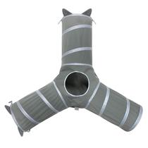 Cama e brinquedos para gatos Cat Tunnel Kitty City 44,5x40x11cm