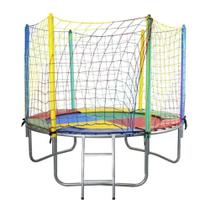 Cama Elástica 2,00m ChicoPlay Colorida Nacional