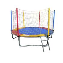 cama elástica 2,44 mt nacional colorida e completa