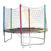 Cama Elástica 2,44m Alcamar Lona Preta sem Emenda