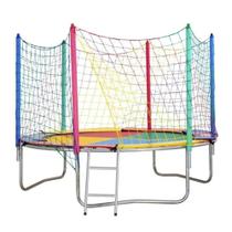 Cama Elástica 2,44m ChicoPlay Lona Colorida Nacional Cama Elástica 2,44m ChicoPlay Lona Colorida Nacional