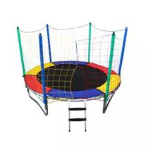 CAMA ELÁSTICA 2,44m Infantil Colorida YELADIM CAMA ELÁSTICA 2,44m Infantil Colorida YELADIM